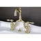 Kingston Brass KS7972AL English Country Bathroom Bridge Faucet, Polished Brass KS7972AL - alternate 6